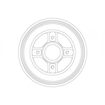 Tambour de frein TRW DB4558MR