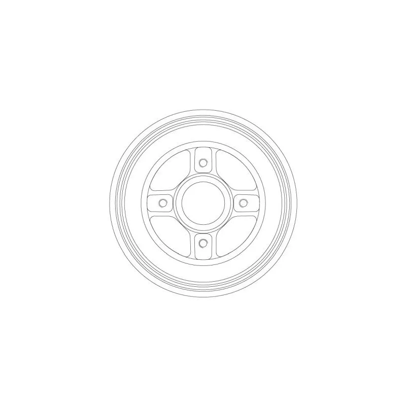 Tambour de frein TRW DB4558MR