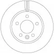 Jeu de 2 disques de frein avant TRW DF6589S - Visuel 2