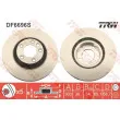 Disque de frein avant droit TRW DF6696S - Visuel 3