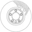 Disque de frein avant gauche TRW DF6697S - Visuel 2