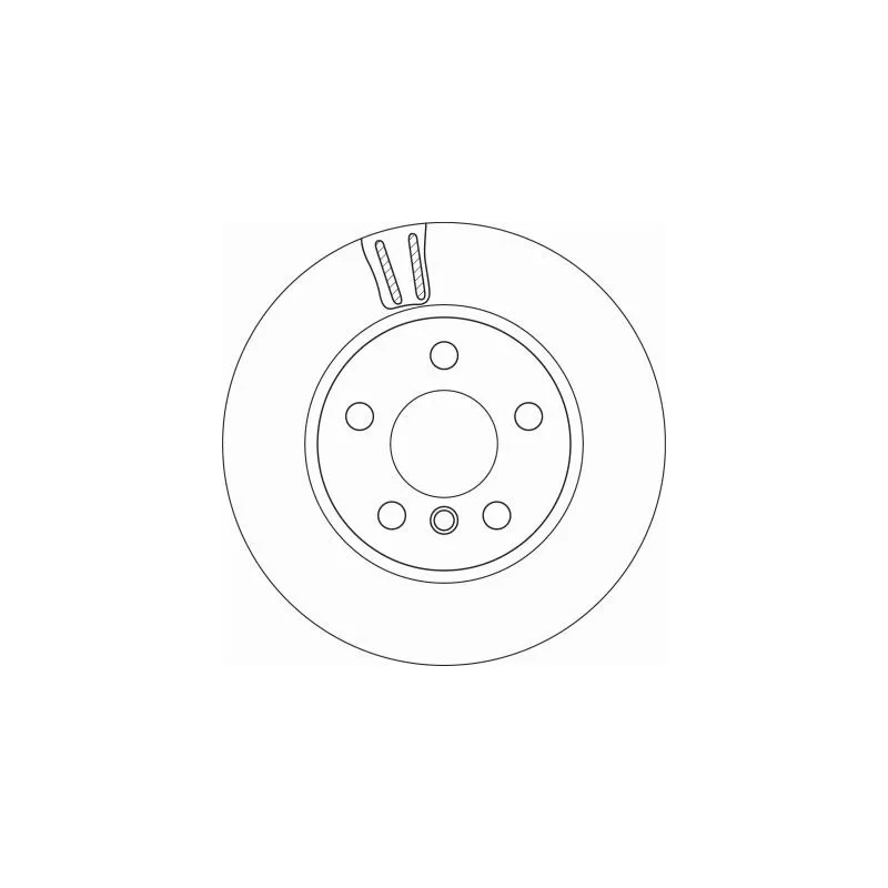 Jeu de 2 disques de frein avant TRW DF6715
