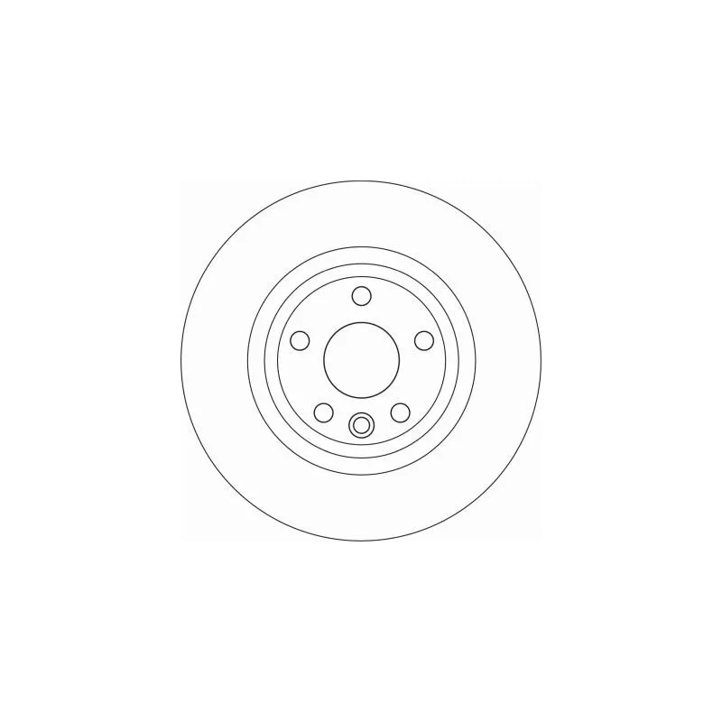 Jeu de 2 disques de frein arrière TRW DF6947