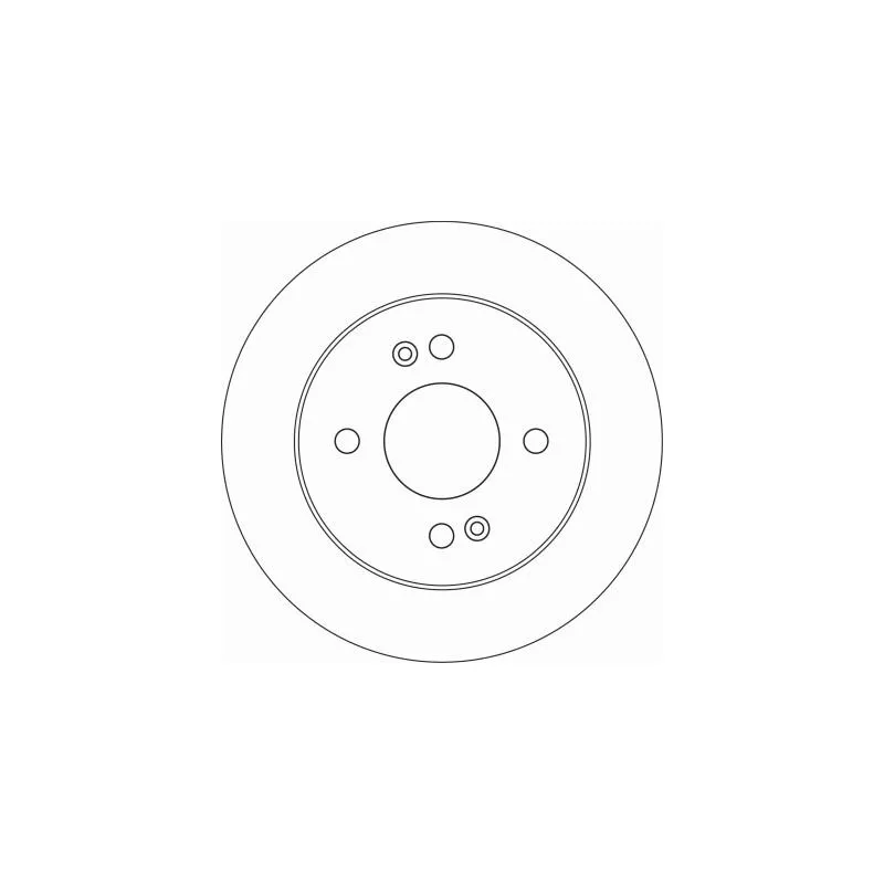 Jeu de 2 disques de frein arrière TRW DF6949