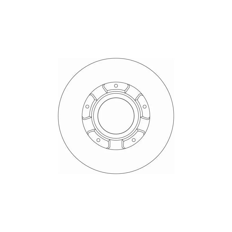 Jeu de 2 disques de frein arrière TRW DF6963S