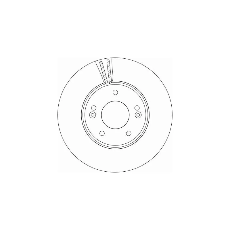 Jeu de 2 disques de frein avant TRW DF6966