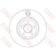 Jeu de 2 disques de frein avant TRW DF7302S - Visuel 1