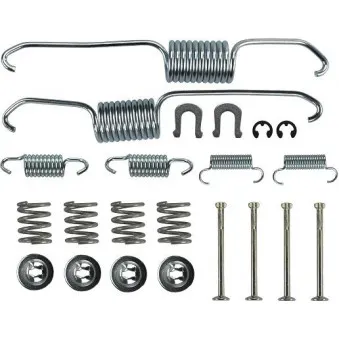 Kit d'accessoires, mâchoire de frein TRW SFK181