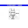 Pressostat, hydraulique des freins ATE 10.0522-4005.1 - Visuel 1