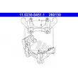 Support, étrier de frein ATE 11.0230-0451.1 - Visuel 1