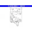 Support, étrier de frein ATE 11.0230-0663.1 - Visuel 1
