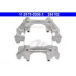 Support, étrier de frein ATE 11.8170-0306.1 - Visuel 2
