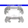 Support, étrier de frein ATE 11.8170-0407.1 - Visuel 2