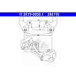 Support, étrier de frein ATE 11.8170-0530.1 - Visuel 1