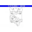 Support, étrier de frein ATE 11.8170-0955.1 - Visuel 1