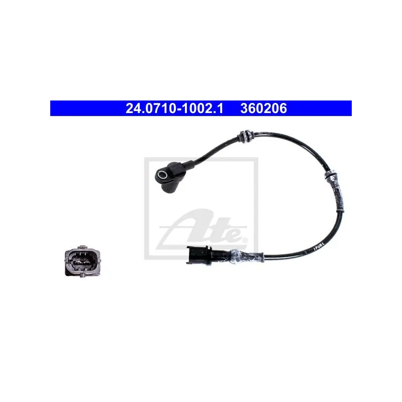 Capteur, vitesse de roue ATE 24.0710-1002.1