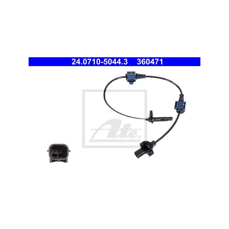 Capteur, vitesse de roue ATE 24.0710-5044.3