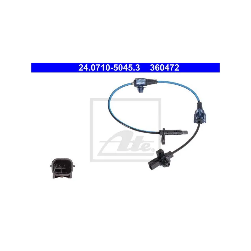 Capteur, vitesse de roue ATE 24.0710-5045.3