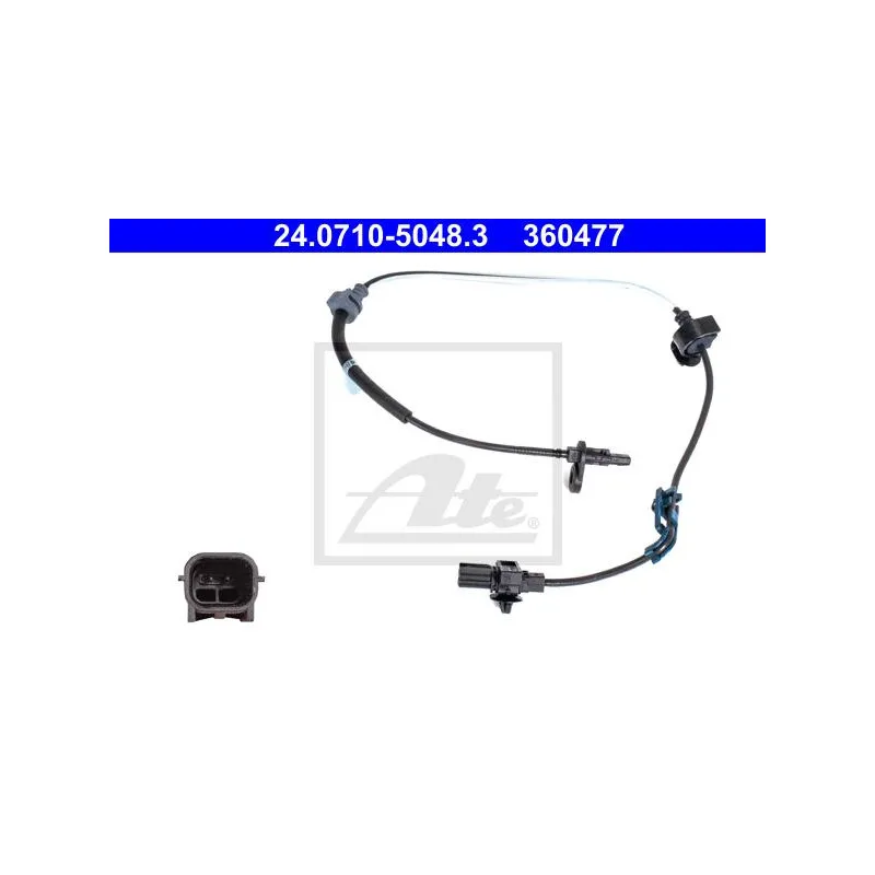 Capteur, vitesse de roue ATE 24.0710-5048.3