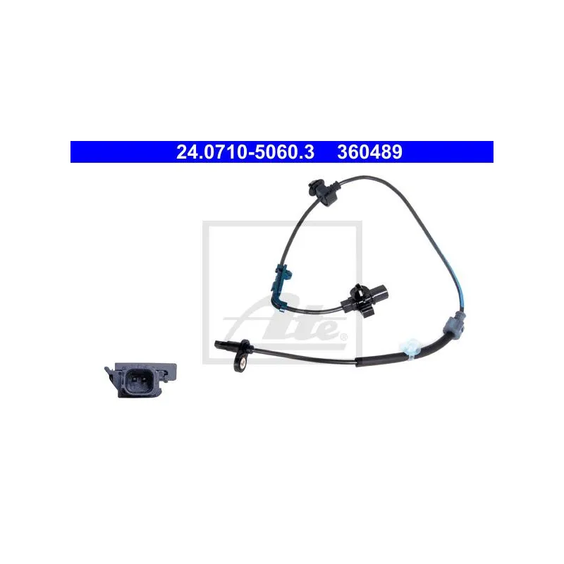 Capteur, vitesse de roue ATE 24.0710-5060.3