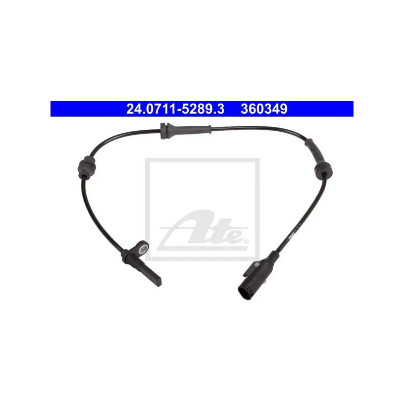 Capteur, vitesse de roue ATE 24.0711-5289.3