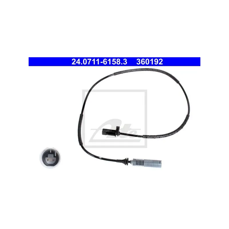 Capteur, vitesse de roue ATE 24.0711-6158.3