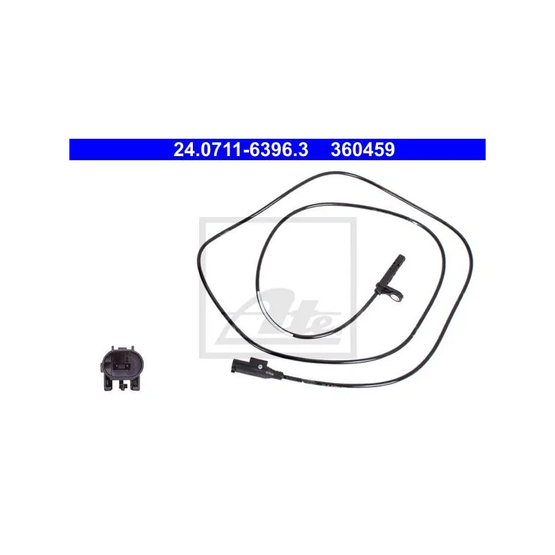 Capteur, vitesse de roue ATE 24.0711-6396.3