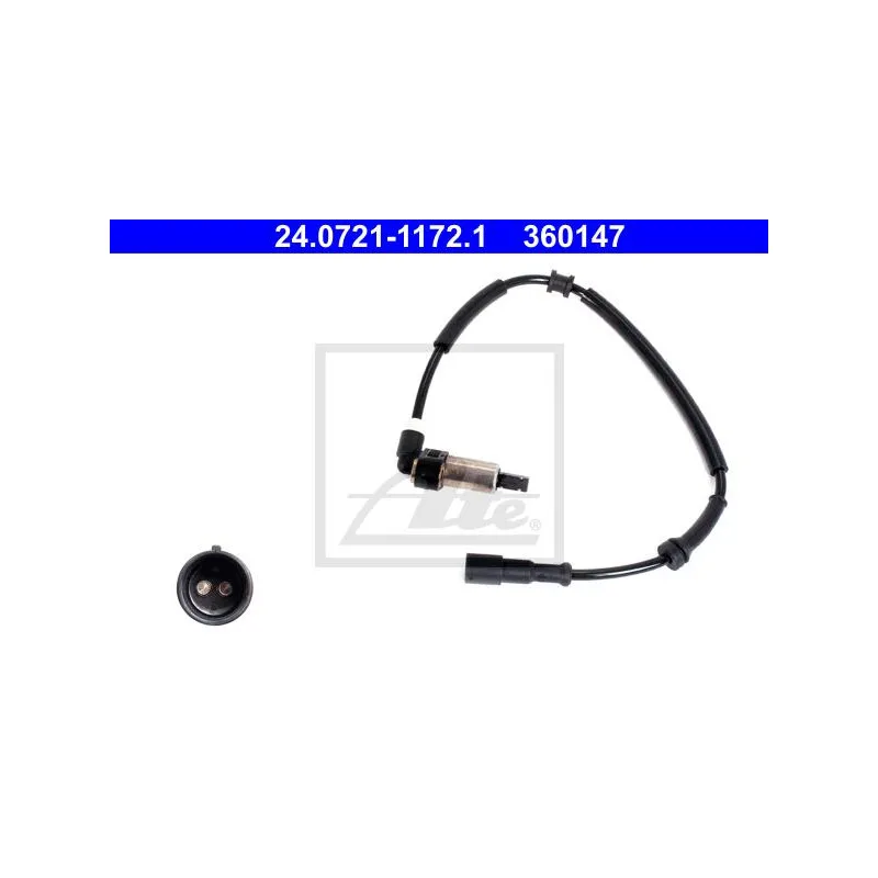 Capteur, vitesse de roue ATE 24.0721-1172.1