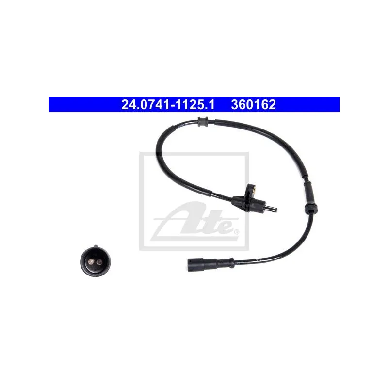 Capteur, vitesse de roue ATE 24.0741-1125.1