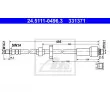 Flexible de frein ATE 24.5111-0496.3 - Visuel 1