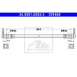 Flexible de frein ATE 24.5201-0204.3 - Visuel 1