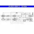 Flexible de frein ATE 24.5231-0391.3 - Visuel 1