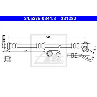 Flexible de frein ATE 24.5275-0341.3