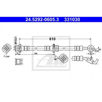 Flexible de frein ATE 24.5292-0605.3