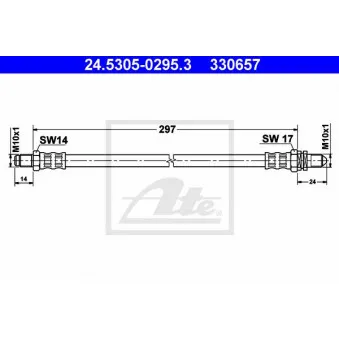Flexible de frein ATE 24.5305-0295.3