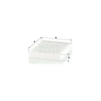 Filtre, air de l'habitacle MANN-FILTER