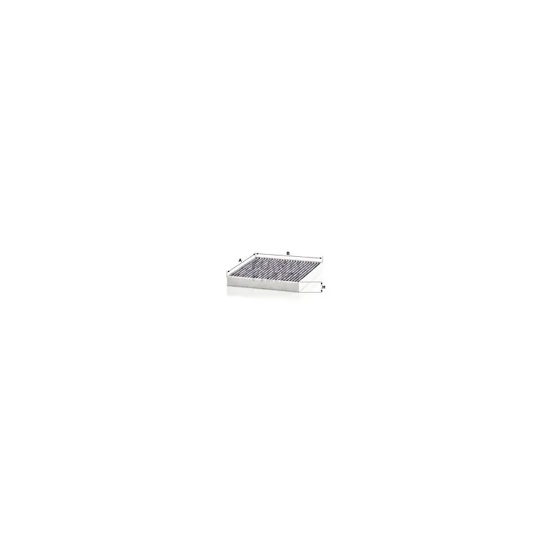 Filtre, air de l'habitacle MANN-FILTER CUK 24 017