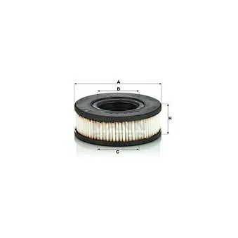 Filtre, ventilation du carter-moteur MANN-FILTER LC 9005
