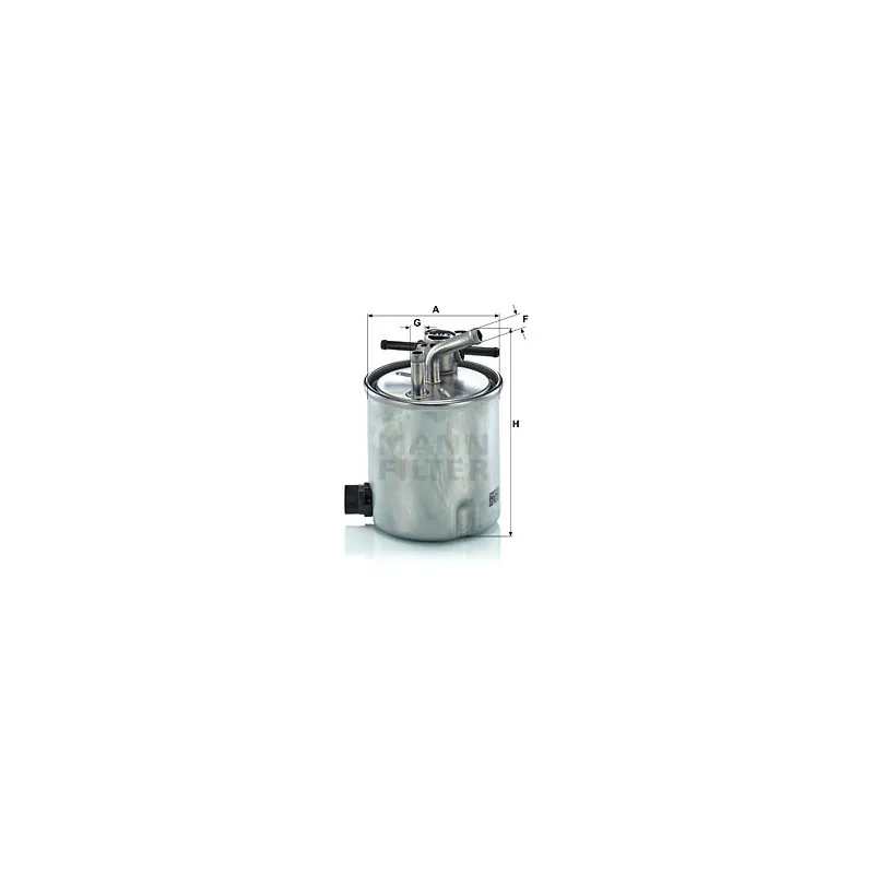 Filtre à carburant MANN-FILTER WK 9067