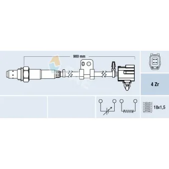 Sonde lambda FAE 77764
