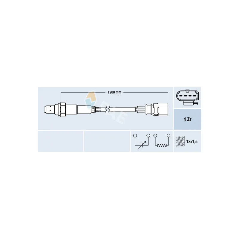 Sonde lambda FAE 77770