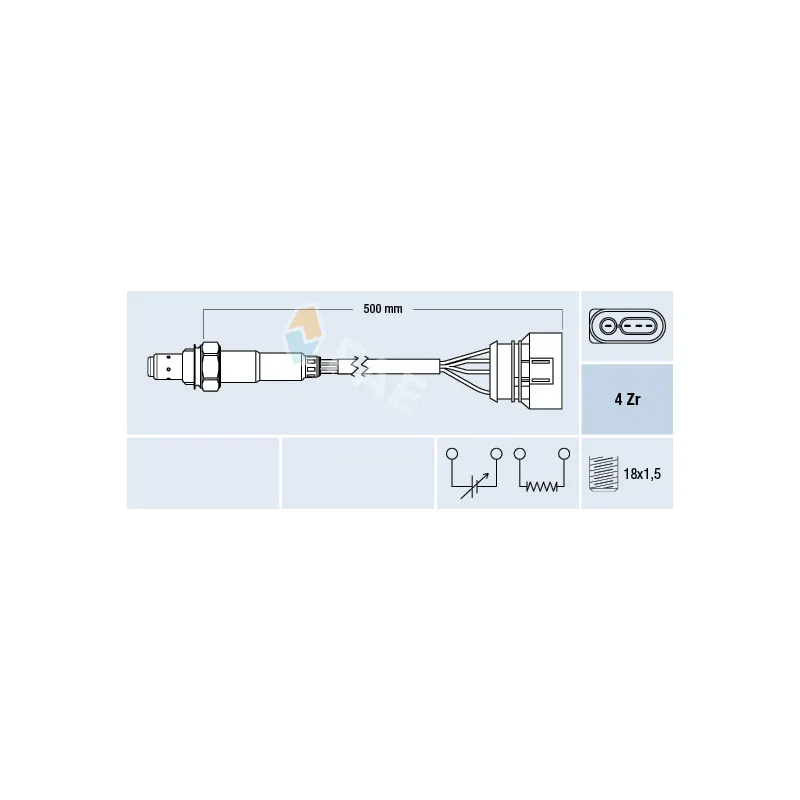 Sonde lambda FAE 77779
