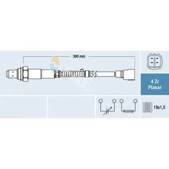 Sonde lambda FAE 77783