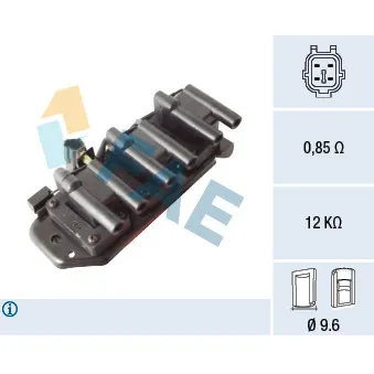 Bobine d'allumage FAE 80401