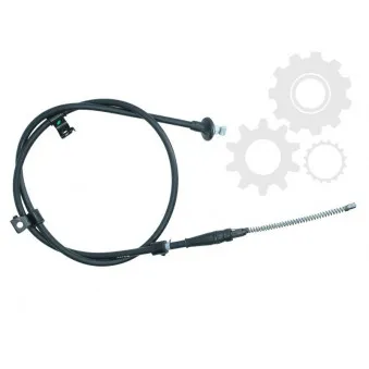 Tirette à câble, frein de stationnement arrière gauche KOREA C70326OEM