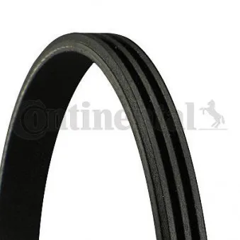 Courroie trapézoïdale à nervures CONTITECH 3PK670