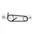 Jeu de courroies trapézoïdales à nervures CONTITECH 4PK922 ELAST T1 - Visuel 1