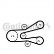 Jeu de courroies trapézoïdales à nervures CONTITECH 6PK1440K1 - Visuel 1