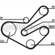 Jeu de courroies trapézoïdales à nervures CONTITECH 6PK1740D1 - Visuel 1