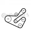 Jeu de courroies trapézoïdales à nervures CONTITECH 6PK1740K1 - Visuel 1